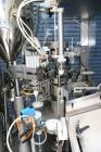 Used Axiomatic Model Optima 700 Axomatic Tube Filler. 7 Station, water cooled hot jaws, hopper with agitator, maximum speed of 2,500 pieces/hour, automatic tube positioning, fixed nozzle with bush-ra...