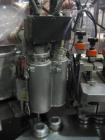 Used IWKA Plastic/Laminate Tube Filler, Model TU 200. IWKA TZ101 automatic tube feeder; speeds of up to 250 tubes per minute. Stainless steel product feed hopper. Tube registration station. Dual fill...