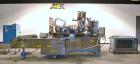 Used Norden Dual Head High Speed Tube Filler, Model NM 2000 HF for laminate tubes. Capable of 200 tubes per minute. Includes tube cleaning, cassette tube infeed, registration, and trimmer. Fill volum...