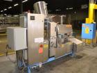 Used Norden Dual Head High Speed Tube Filler, Model NM 2000 HF for laminate tubes. Capable of 200 tubes per minute. Includes tube cleaning, cassette tube infeed, registration, and trimmer. Fill volum...