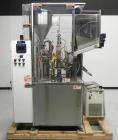 Used- Prosys Model RT60H Hibar Pump Hot Air Plastic Tube Filler. Single pump servo driven rotary filler for micro-dose appli...