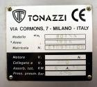Used Tonazzi COLIBRI 801 Automatic,Plastic Tube Filler and Sealer