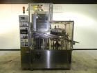 Used Unipac Model Silver 120 Plastic Tube Filler. Machine is capable of speeds up to 120 tubes per minute. Has a tube size range: (Diameter) 10mm to 50mm (Height) 30mm - 250mm. Fill volume: 3ml to 20...