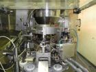 Used Unipac Model Silver 120 Plastic Tube Filler. Machine is capable of speeds up to 120 tubes per minute. Has a tube size range: (Diameter) 10mm to 50mm (Height) 30mm - 250mm. Fill volume: 3ml to 20...