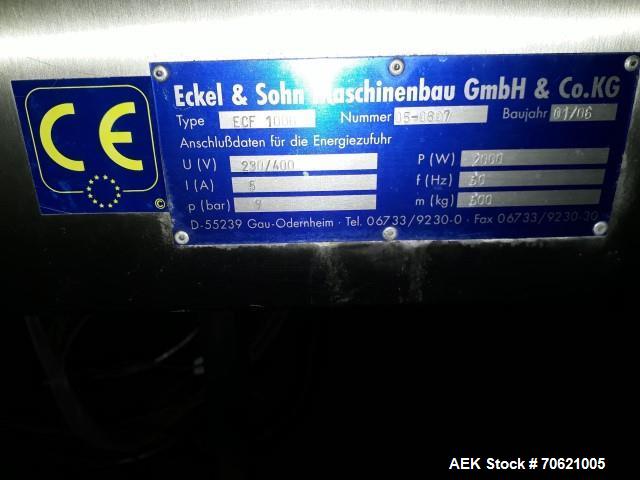 Used Elopak Fully Automatic Forming, Sealing and Filling Machine, type Pure Pak