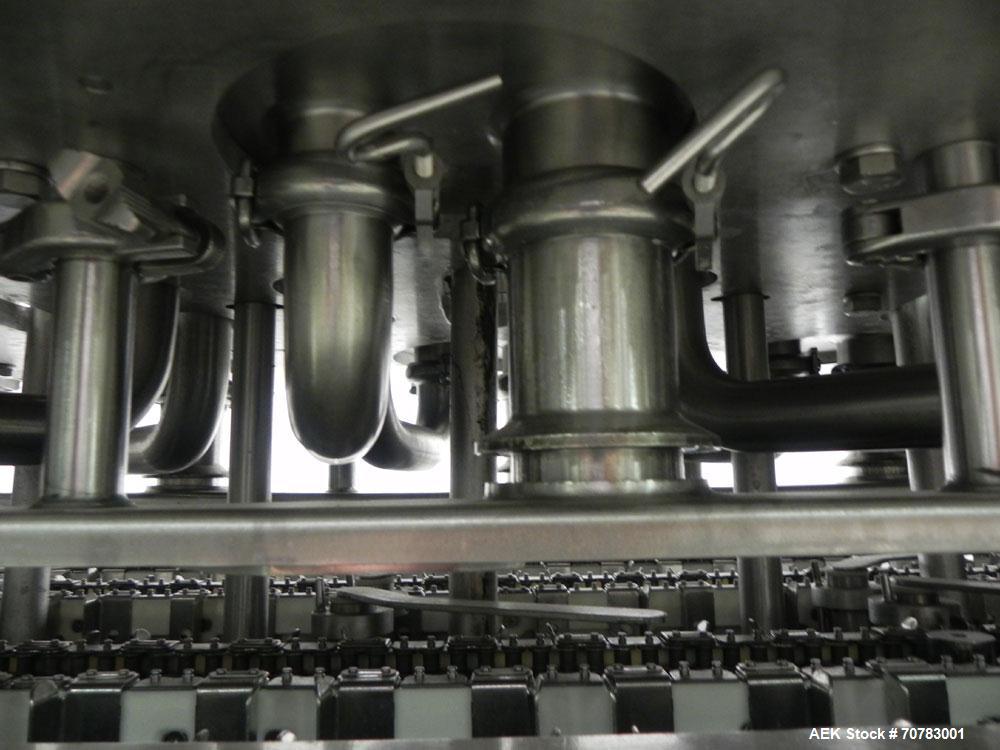 Used Cherry Burrell / Evergreen Q7 Gable Top Form fill seal carton filling machine, Model Q-7, Serial #4173, Handles 1/2 Pint, Pint and Quart Cartons. now set for quart 2-3/4 x 2-3/4 x 6-1/2" quart c...