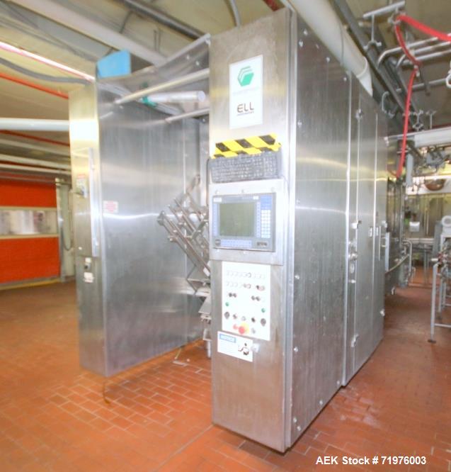 Used Evergreen Half Gallon Carton Filler with Dual Head Spout Fitment Attachmen