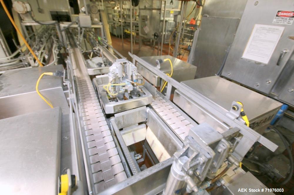 Used Evergreen Half Gallon Carton Filler with Dual Head Spout Fitment Attachmen