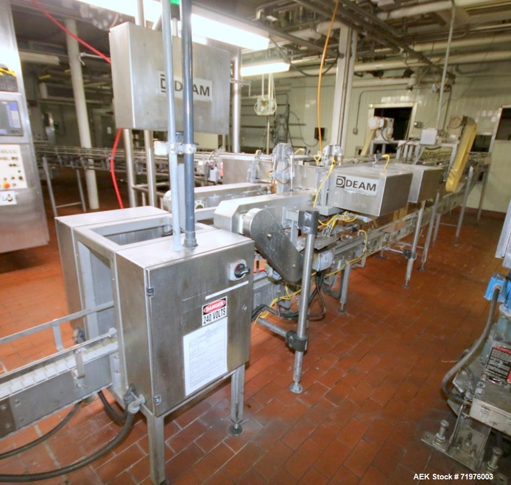 Used Evergreen Half Gallon Carton Filler with Dual Head Spout Fitment Attachmen