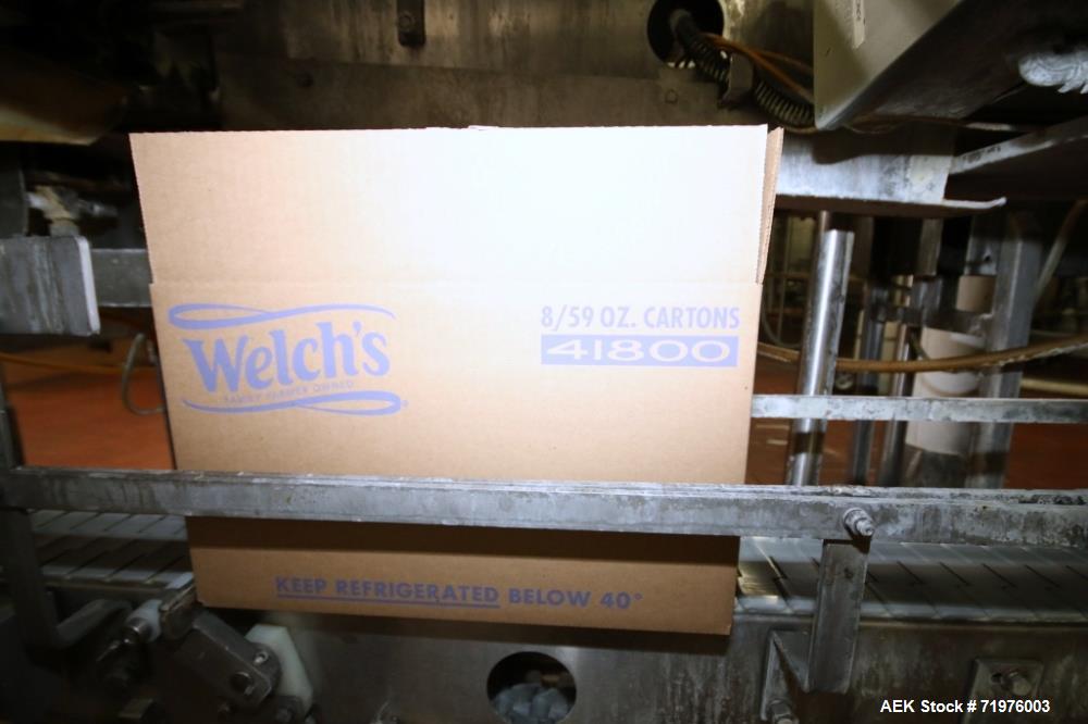Used Evergreen Half Gallon Carton Filler with Dual Head Spout Fitment Attachmen