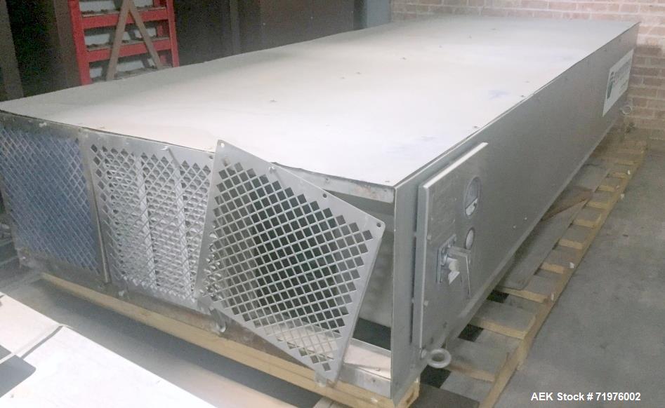 Used Evergreen Model SAEH10, S/N 402 All Stainless Steel ESL 1/2 Gal. Carton Filler with Dual Spout Weldment, Hoppman Cap Elevator, Hoppman Cap Feeder, with Allen Bradley Panel View 1000HMI, and Remo...