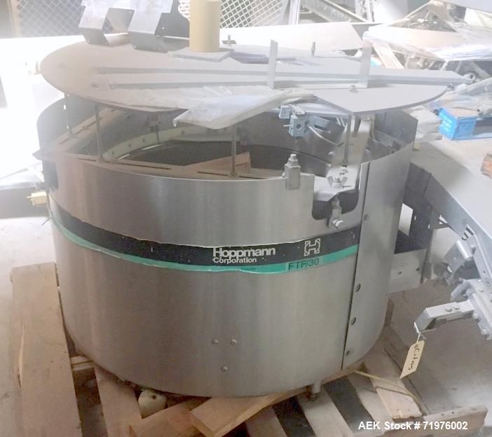 Used Evergreen Model SAEH10, S/N 402 All Stainless Steel ESL 1/2 Gal. Carton Filler with Dual Spout Weldment, Hoppman Cap Elevator, Hoppman Cap Feeder, with Allen Bradley Panel View 1000HMI, and Remo...
