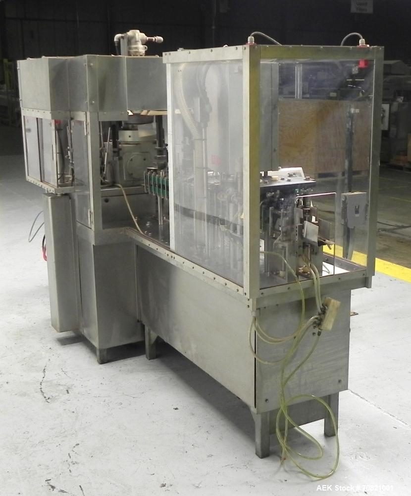 Used Nimco Model 565E Gable Top Carton Former and Sealer