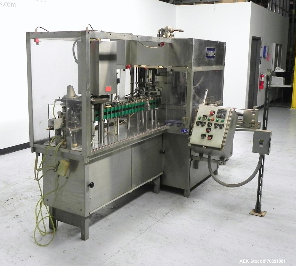 Used Nimco Model 565E Gable Top Carton Former and Sealer
