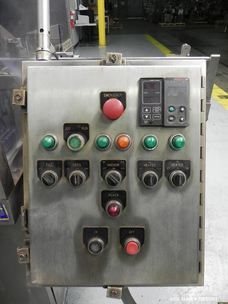Used Nimco Model 565E Gable Top Carton Former and Sealer