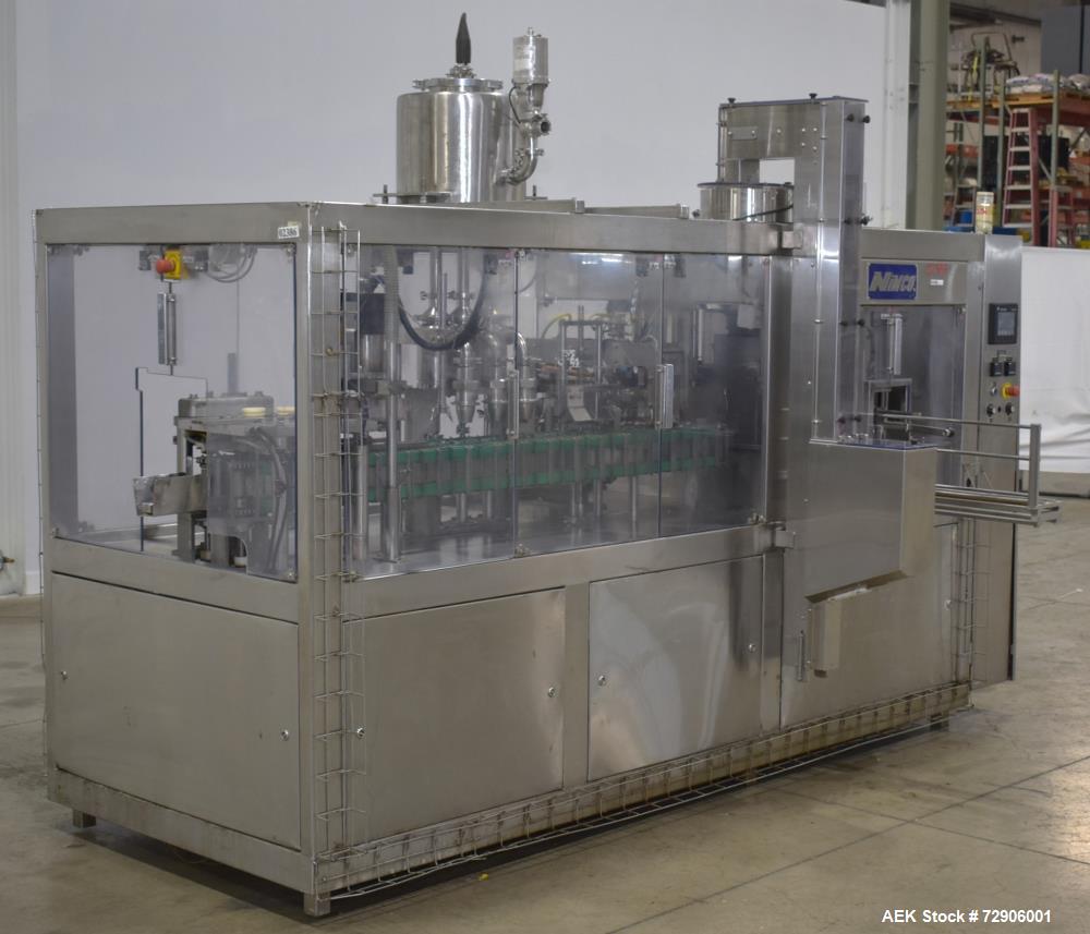 Used Nimco Model 680 Horizontal GableTop Liquid Form Fill Seal Machine