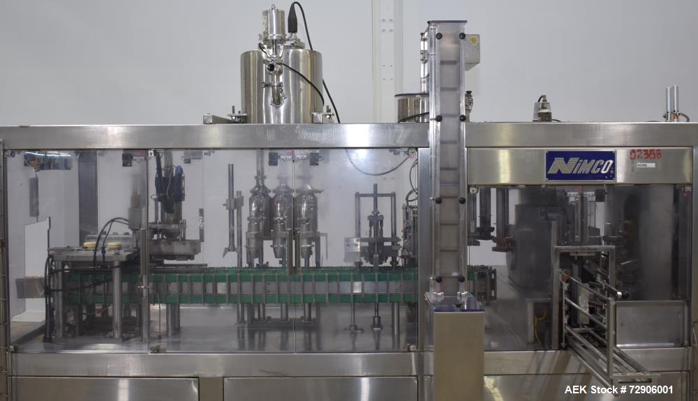 Used Nimco Model 680 Horizontal GableTop Liquid Form Fill Seal Machine