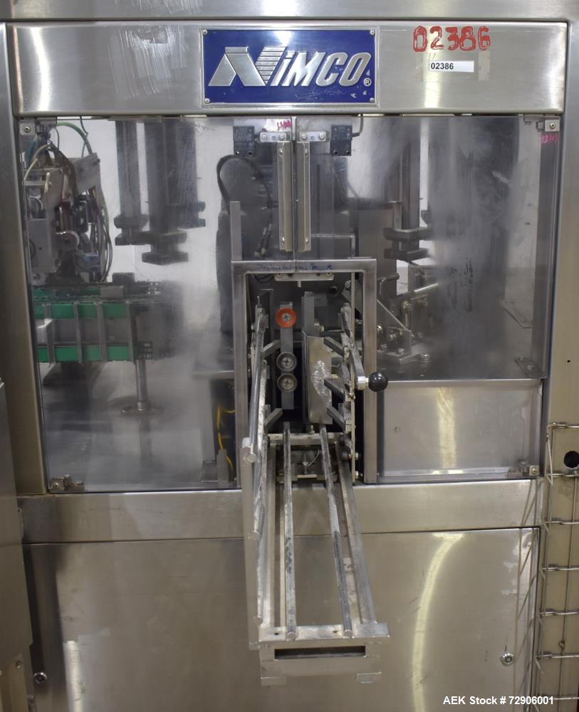 Used- Nimco Model 680 Horizontal GableTop Liquid Form Fill Seal Machine