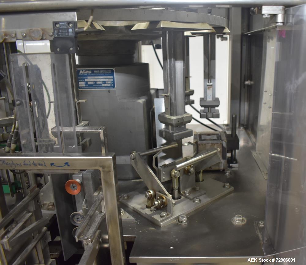 Used Nimco Model 680 Horizontal GableTop Liquid Form Fill Seal Machine