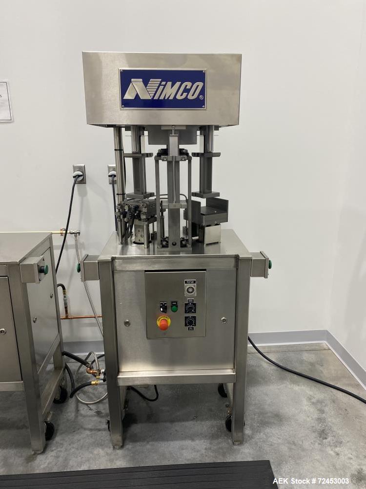 Used-Nimco MB70 Manual Carton Bottom Sealing Machine