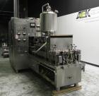 Used Cherry Burrell / Evergreen Q7 Gable Top Form fill seal carton filling machine, Model Q-7, Serial #4173, Handles 1/2 Pint, Pint and Quart Cartons. now set for quart 2-3/4 x 2-3/4 x 6-1/2