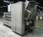 Used Cherry Burrell / Evergreen Q7 Gable Top Form fill seal carton filling machine, Model Q-7, Serial #4173, Handles 1/2 Pint, Pint and Quart Cartons. now set for quart 2-3/4 x 2-3/4 x 6-1/2