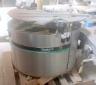 Used Evergreen Model SAEH10, S/N 402 All Stainless Steel ESL 1/2 Gal. Carton Filler with Dual Spout Weldment, Hoppman Cap Elevator, Hoppman Cap Feeder, with Allen Bradley Panel View 1000HMI, and Remo...