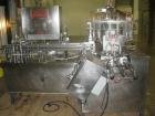 Used Nimco 5110E Gable Top Form Fill and Seal Machine, all stainless steel.  Transport chains set on 2-1/2