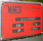 Used- Nimco Model 565E Gable Top Carton Former and Sealer
