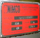 Used Nimco Model 565E Gable Top Carton Former and Sealer