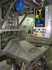 Used Tetra Pak TBA19-200B Line handling 6.76 fluid ounces (200 ml). Base units comprised of: (1) TBA19-200B aseptic carton filler, built 1997, 8375 work hours. (1) Tubex development straw applicator,...