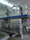 Used Tetra Pak TBA19-200B Line handling 6.76 fluid ounces (200 ml). Base units comprised of: (1) TBA19-200B aseptic carton filler, built 1997, 8375 work hours. (1) Tubex development straw applicator,...