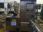 Used TetraPak Packaging Line handling 16.9 fluid ounces (500 ml) SLIM units. Comprised of: (1) TBA8-500ML S, built in 2003, 37,459 working hours. (1) Tetra cardboard packer 70, built 2003. (1) Approx...