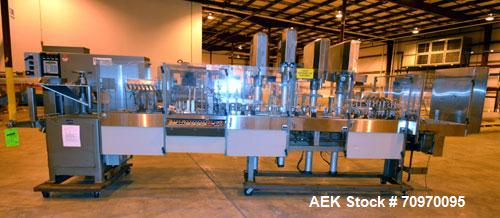 Used Bartelt (Klockner) IM-716-Horizontal Form Fill & Seal Pouch Machine. Capable speeds -100 Pouches/min on Single Index, (200 Pouches/min on Duplex  Pouch.) Has 7" centers for a pouch size range: (...