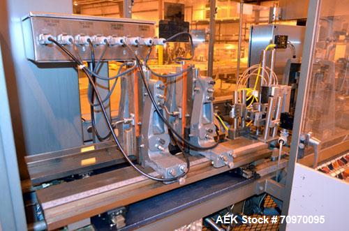 Used Bartelt (Klockner) IM-716-Horizontal Form Fill & Seal Pouch Machine. Capable speeds -100 Pouches/min on Single Index, (200 Pouches/min on Duplex  Pouch.) Has 7" centers for a pouch size range: (...