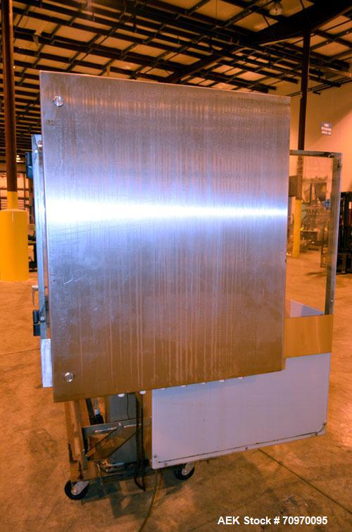 Used Bartelt (Klockner) IM-716-Horizontal Form Fill & Seal Pouch Machine. Capable speeds -100 Pouches/min on Single Index, (200 Pouches/min on Duplex  Pouch.) Has 7" centers for a pouch size range: (...