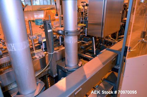 Used Bartelt (Klockner) IM-716-Horizontal Form Fill & Seal Pouch Machine. Capable speeds -100 Pouches/min on Single Index, (200 Pouches/min on Duplex  Pouch.) Has 7" centers for a pouch size range: (...