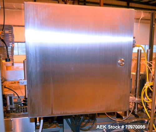 Used Bartelt (Klockner) IM-716-Horizontal Form Fill & Seal Pouch Machine. Capable speeds -100 Pouches/min on Single Index, (200 Pouches/min on Duplex  Pouch.) Has 7" centers for a pouch size range: (...