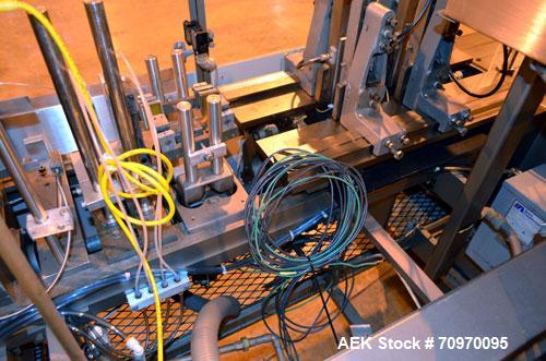 Used Bartelt (Klockner) IM-716-Horizontal Form Fill & Seal Pouch Machine. Capable speeds -100 Pouches/min on Single Index, (200 Pouches/min on Duplex  Pouch.) Has 7" centers for a pouch size range: (...