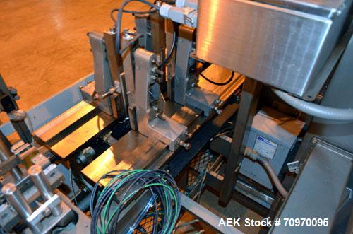 Used Bartelt (Klockner) IM-716-Horizontal Form Fill & Seal Pouch Machine. Capable speeds -100 Pouches/min on Single Index, (200 Pouches/min on Duplex  Pouch.) Has 7" centers for a pouch size range: (...