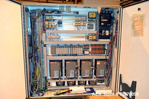 Used Bartelt (Klockner) IM-716-Horizontal Form Fill & Seal Pouch Machine. Capable speeds -100 Pouches/min on Single Index, (200 Pouches/min on Duplex  Pouch.) Has 7" centers for a pouch size range: (...
