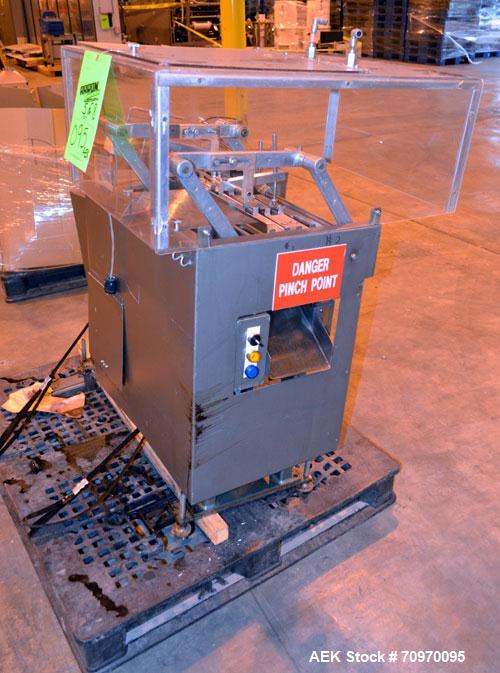 Used Bartelt (Klockner) IM-716-Horizontal Form Fill & Seal Pouch Machine. Capable speeds -100 Pouches/min on Single Index, (200 Pouches/min on Duplex  Pouch.) Has 7" centers for a pouch size range: (...