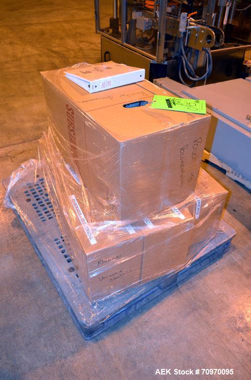 Used Bartelt (Klockner) IM-716-Horizontal Form Fill & Seal Pouch Machine. Capable speeds -100 Pouches/min on Single Index, (200 Pouches/min on Duplex  Pouch.) Has 7" centers for a pouch size range: (...