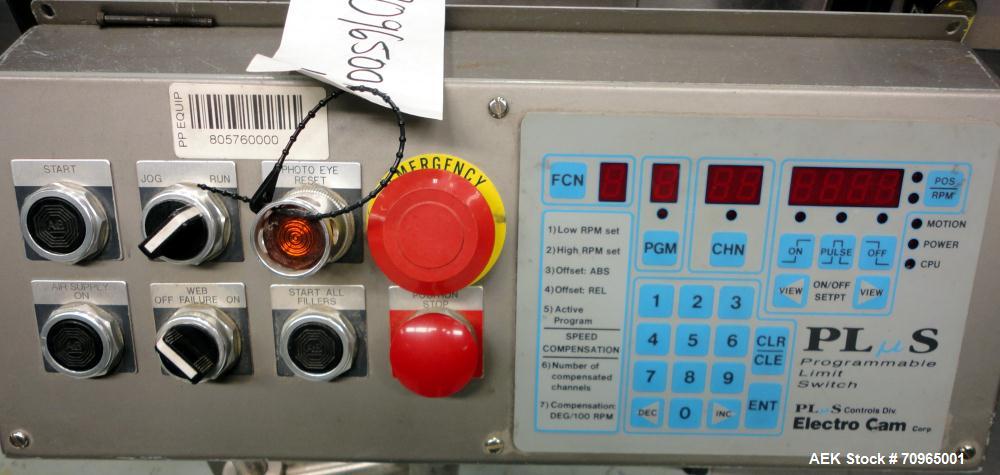 Used Klockner Bartelt Model IM12-12 Horizontal Form Fill Seal Machine