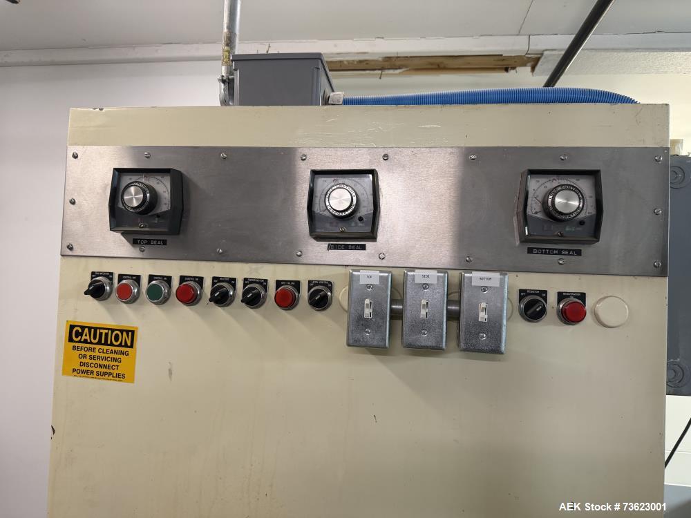 Used Bartelt IM4 Horizontal Form Fill Seal Machine – Sachet Pouch Packaging System Up to 100 Pouches/Minute