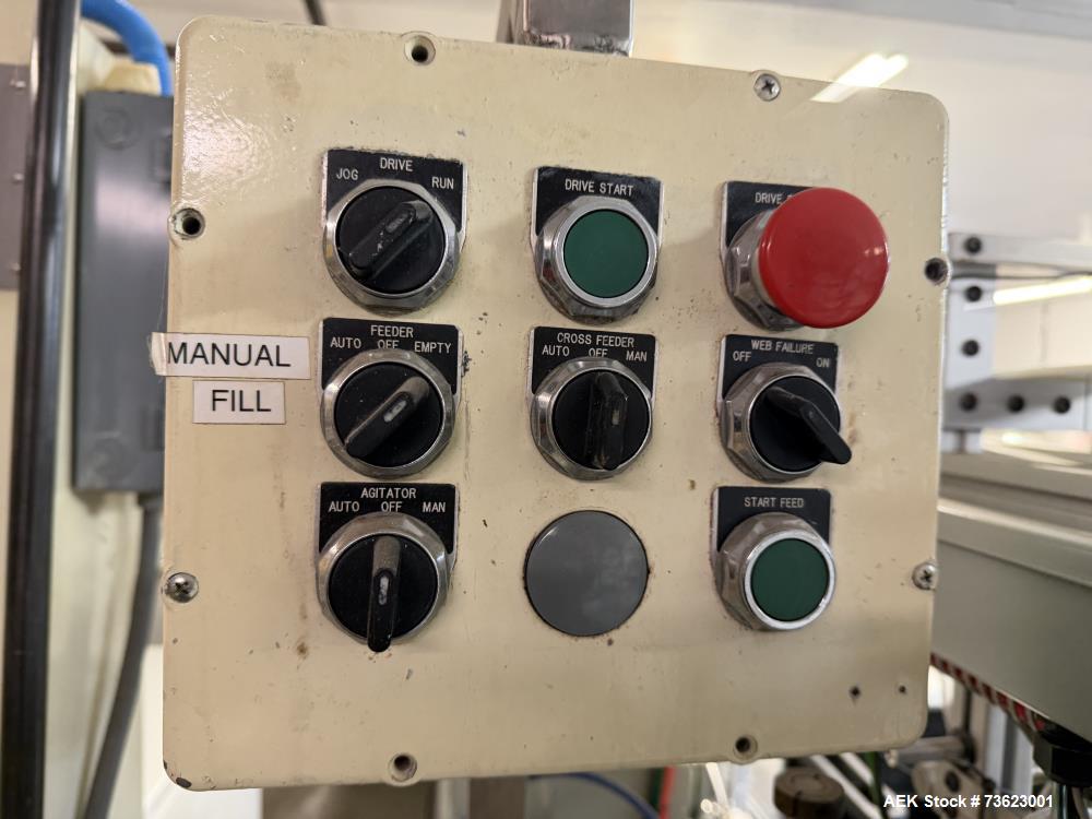 Used Bartelt IM4 Horizontal Form Fill Seal Machine – Sachet Pouch Packaging System Up to 100 Pouches/Minute