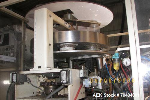 Used Used: Bartelt Microwave Popcorn Machine, Magzine feed, with filler for Salt, corn and oil.