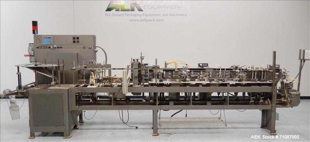 Used Bartelt IM7-14 Horizontal Form Fill Seal Pouch/Bag Machine with All Fill A