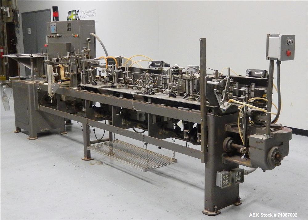 Used Bartelt IM7-14 Horizontal Form Fill Seal Pouch/Bag Machine with All Fill A