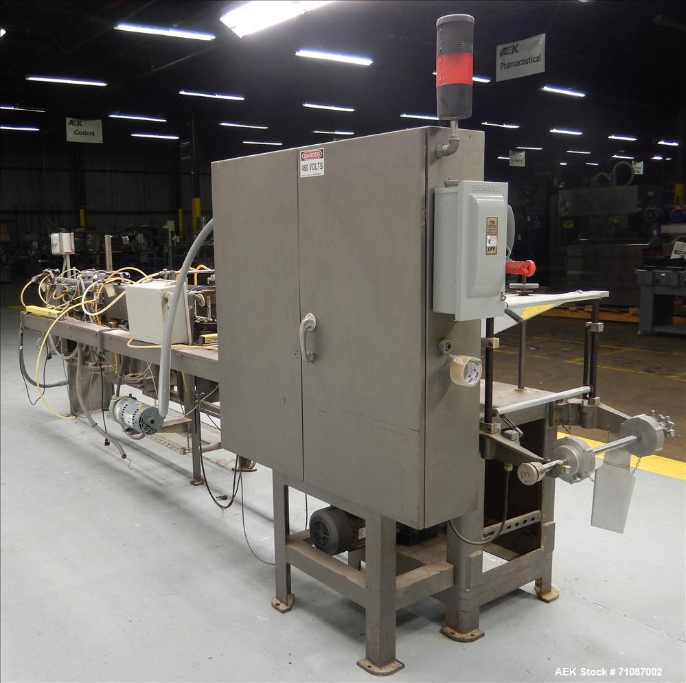 Used Bartelt IM7-14 Horizontal Form Fill Seal Pouch/Bag Machine with All Fill A
